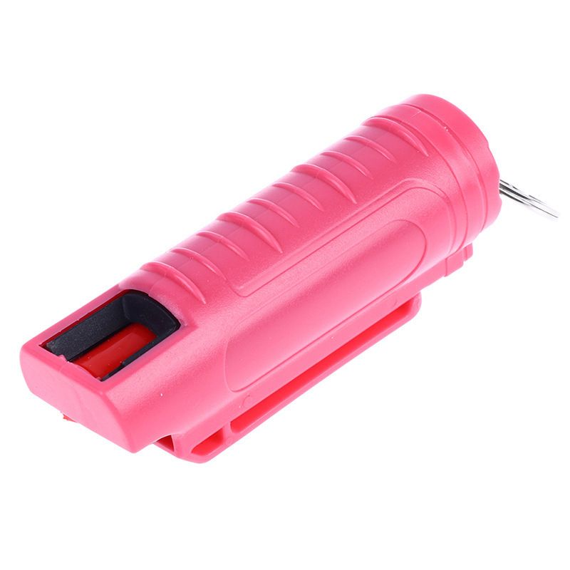 20ml Women Self Defense Pepper Spray Plastic Case Emergency Box Spray Shell with Key Ring Keychain Portable Defend Tool C-489