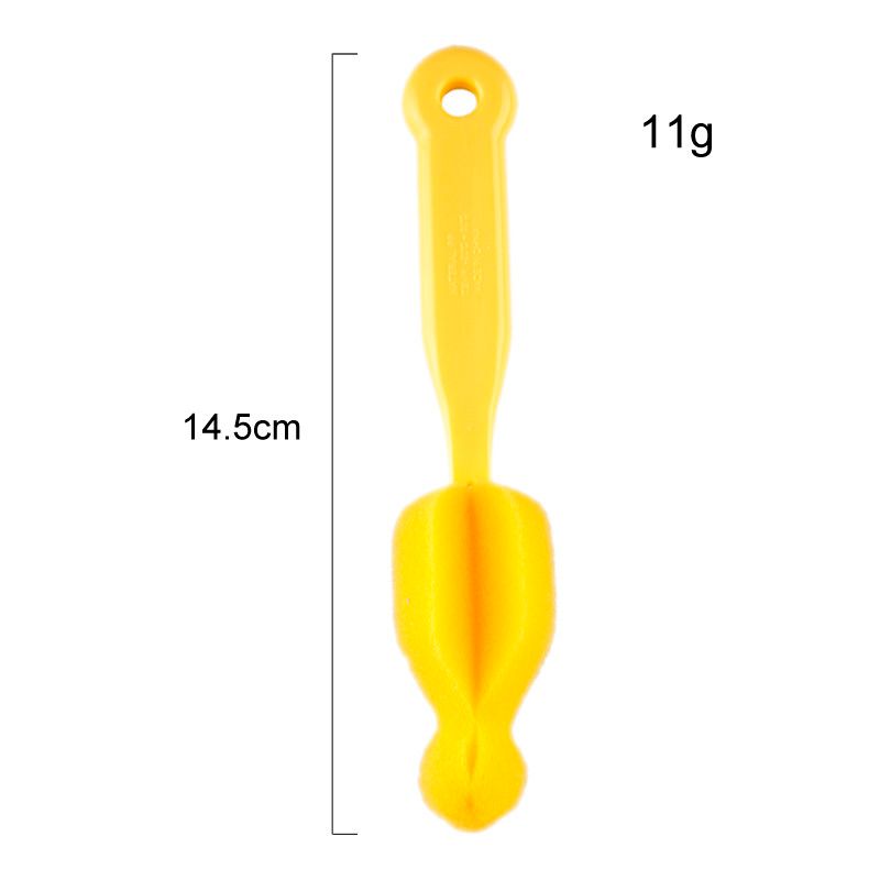 Sponge Plastic Glass Milk Water Newborn Baby Bottle Brush Feeding Nipple Straw Mother Kids Products Accessories Bottle Brush