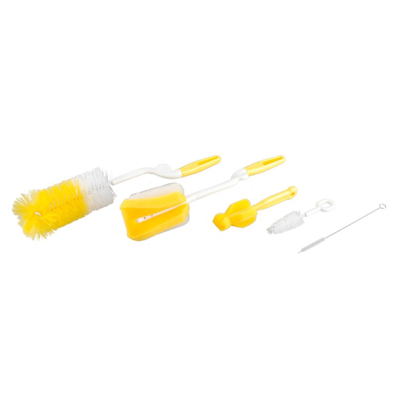 Sponge Plastic Glass Milk Water Newborn Baby Bottle Brush Feeding Nipple Straw Mother Kids Products Accessories Bottle Brush