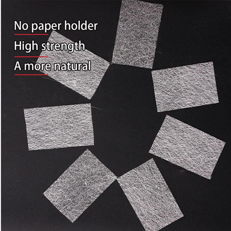 20pcs Silk Fiberglass For Nail Extension Form Non-Woven Silks UV Gel Building Fiber French Acrylic Manicure Accessories &   B2-532