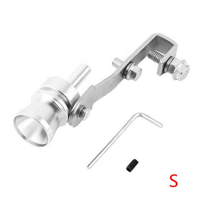 Aluminum Turbine Whistle Set For Cars And Motorcycles - Enhanced Vehicle Sound, Easy To Install, Universal Model  E-418