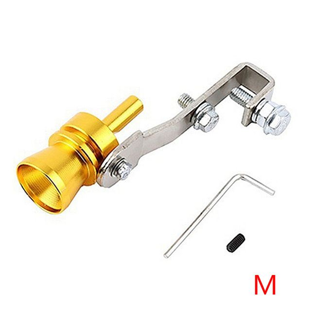 Aluminum Turbine Whistle Set For Cars And Motorcycles - Enhanced Vehicle Sound, Easy To Install, Universal Model  E-418