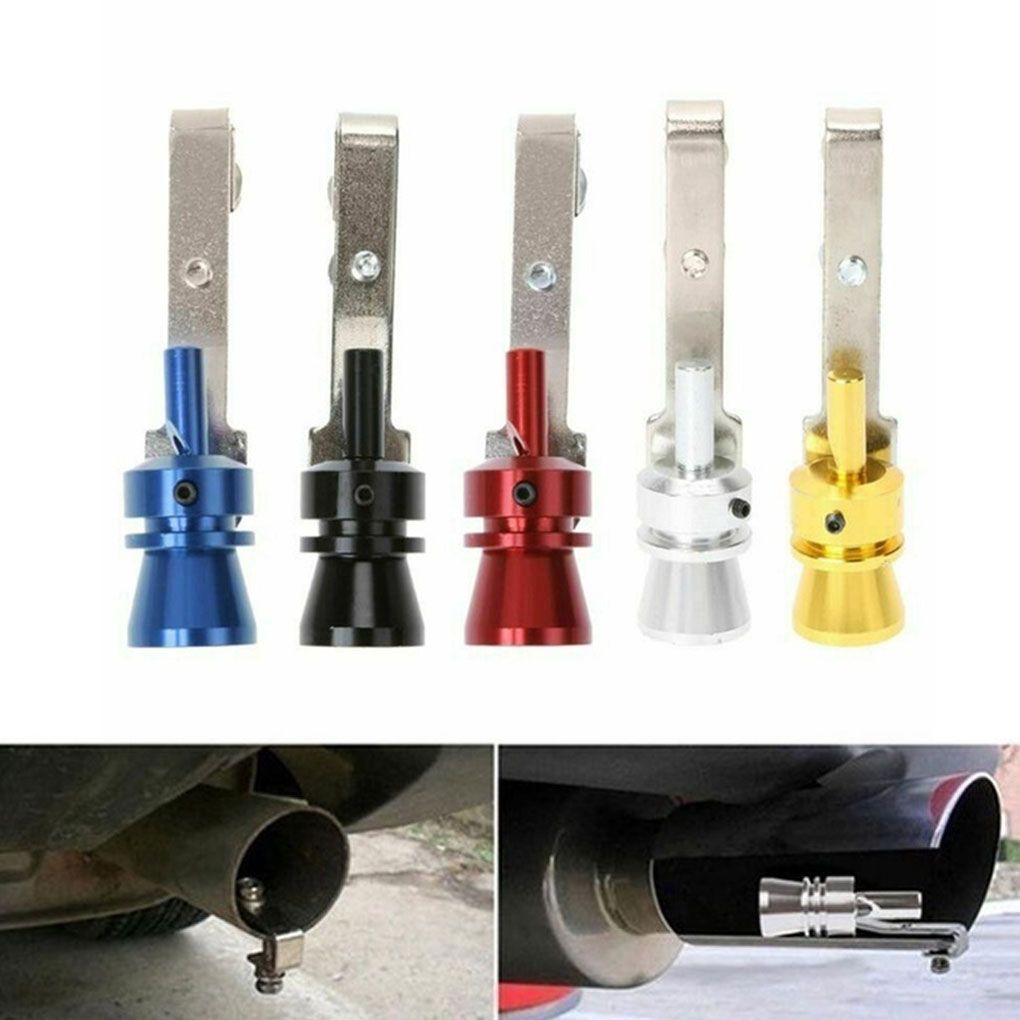 Aluminum Turbine Whistle Set For Cars And Motorcycles - Enhanced Vehicle Sound, Easy To Install, Universal Model  E-418