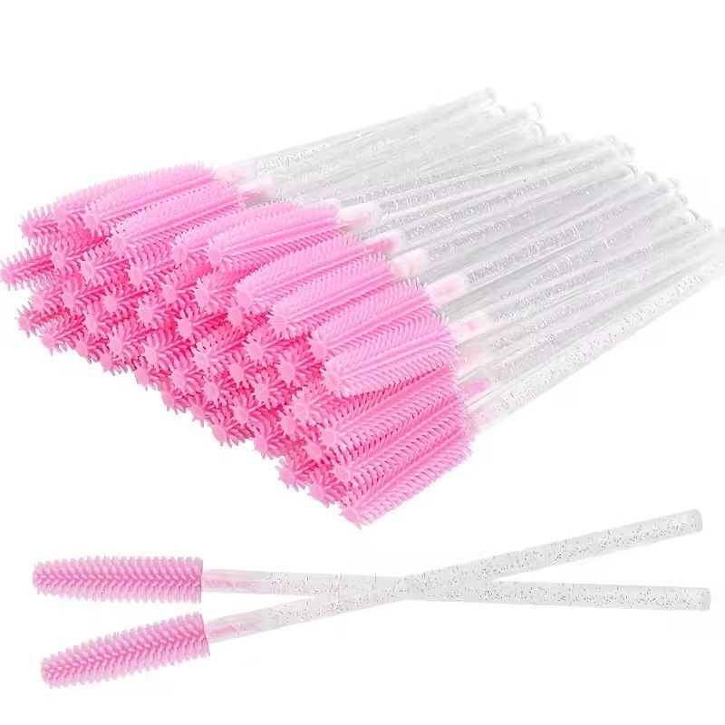 50Pcs Eyelash Extension Disposable Eyebrow brush Mascara Wand Applicator Spoolers Eye Lashes Cosmetic Brushes Makeup Tools &  E-920