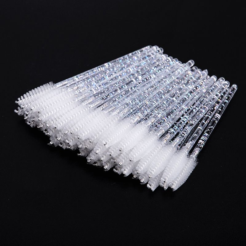 50Pcs Eyelash Extension Disposable Eyebrow brush Mascara Wand Applicator Spoolers Eye Lashes Cosmetic Brushes Makeup Tools &  E-920