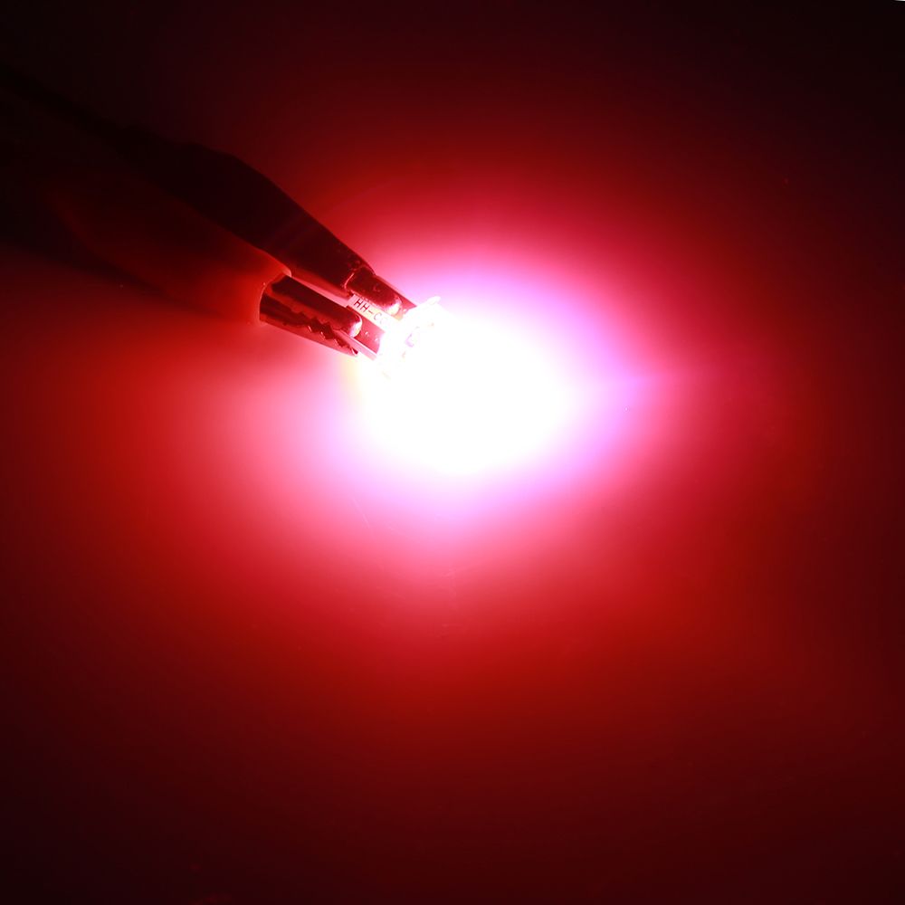 10pcs LED W5W T10 194 168 W5W COB 8SMD Led Parking Bulb Auto Wedge Clearance Lamp CANBUS Silica Bright White License Light BulbsE-409