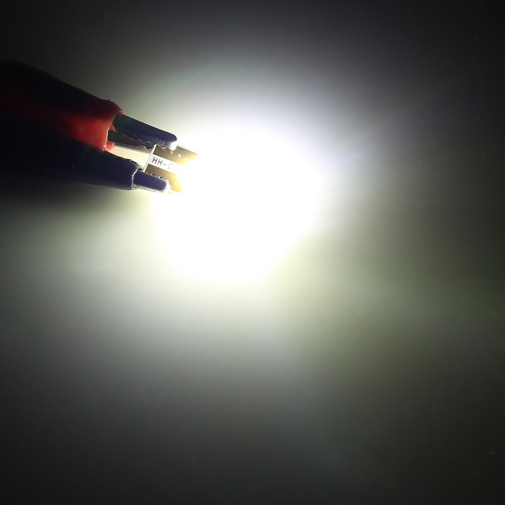 10pcs LED W5W T10 194 168 W5W COB 8SMD Led Parking Bulb Auto Wedge Clearance Lamp CANBUS Silica Bright White License Light BulbsE-409
