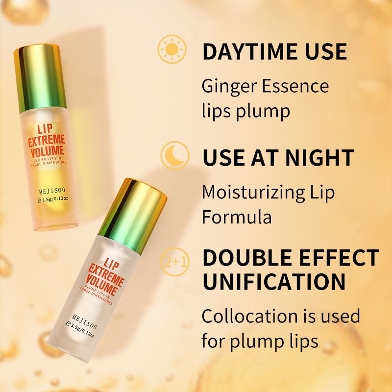 Instant Volumising Lip Plumper Oil Lip Enhancer Lip Gloss Plumping Serum Moisturizing Anti-Wrinkle Lipstick Sexy Lip Care Makeup B2-1011