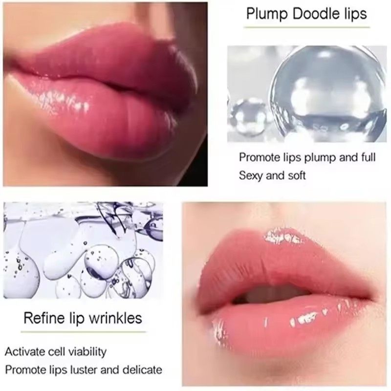 Instant Volumising Lip Plumper Oil Lip Enhancer Lip Gloss Plumping Serum Moisturizing Anti-Wrinkle Lipstick Sexy Lip Care Makeup B2-1011