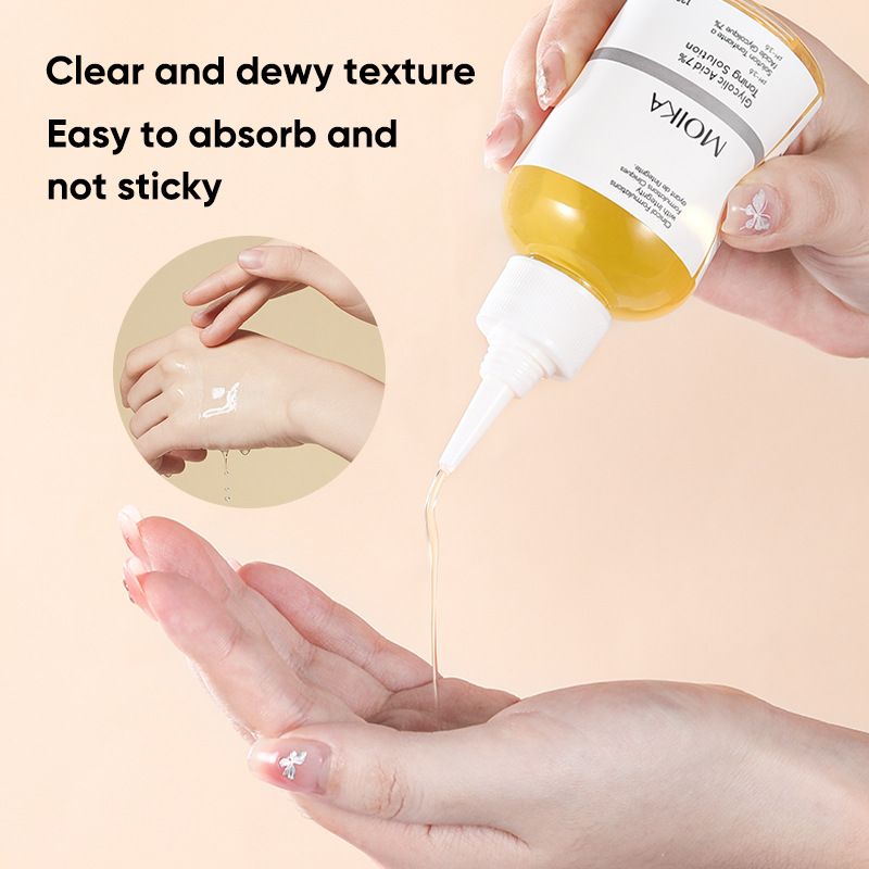 7% Glycolic Acid Exfoliating Toner Shrinks Pores, Repairs Facial Oil, Gentle Exfoliating and Refreshing Skin