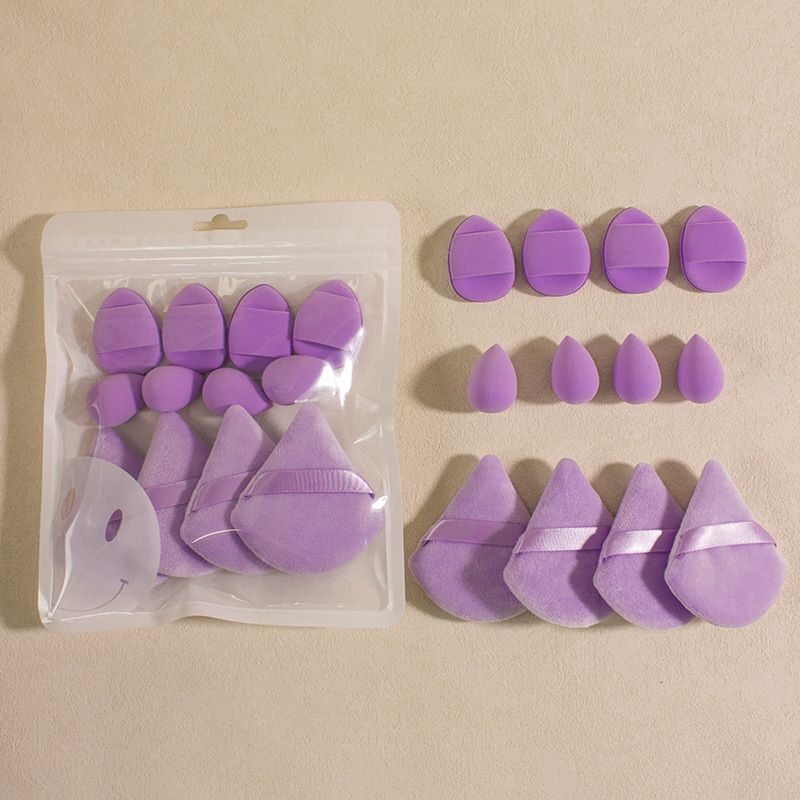 12pcs Mini Makeup Sponge Powder Puff Beauty Sponge for Makeup Concealer Liquid Foundation Face Cosmetic Puff Make Up Sponge Tool