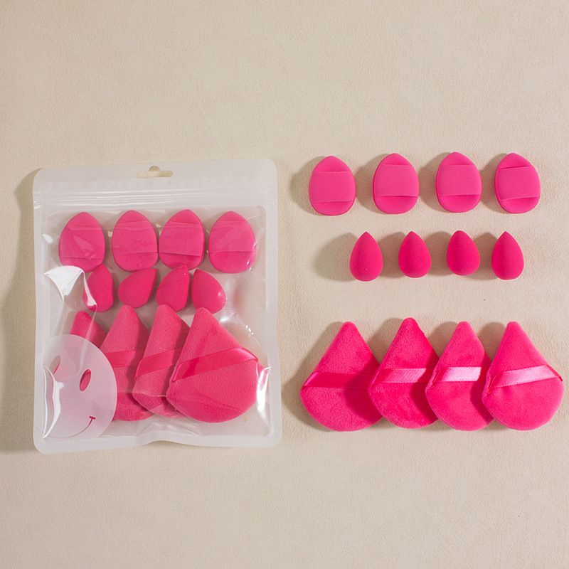 12pcs Mini Makeup Sponge Powder Puff Beauty Sponge for Makeup Concealer Liquid Foundation Face Cosmetic Puff Make Up Sponge Tool