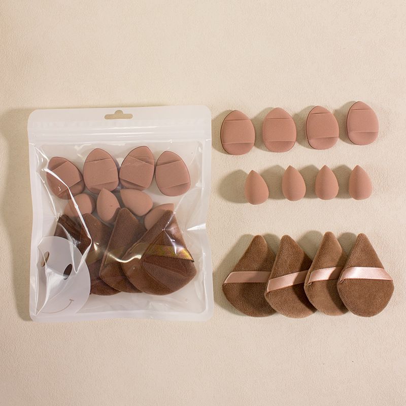 12pcs Mini Makeup Sponge Powder Puff Beauty Sponge for Makeup Concealer Liquid Foundation Face Cosmetic Puff Make Up Sponge Tool