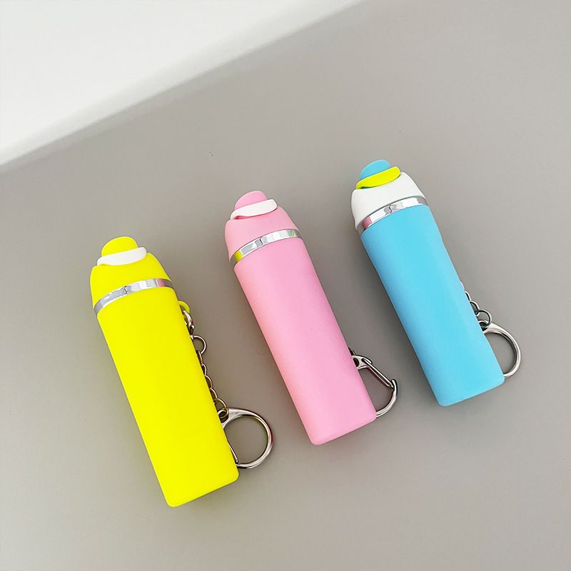 Stanley fruit cup key chain backpack pendant can put lipstick jewelry