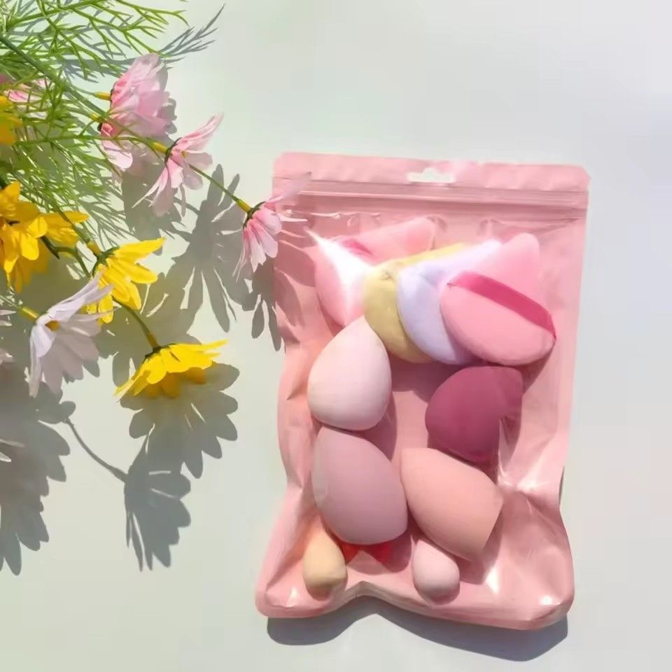 11Pcs Cosmetic Puff Makeup Sponge Blender Beauty Egg Foundation Sponges Powder Puff Women Make Up Accessories Beauty Tools