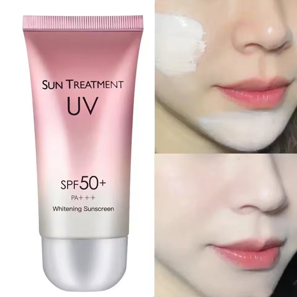 60ml Waterproof Facial Body Sunscreen Whitening Sun Cream Sunblock Skin Protective Cream Anti Sun Facial Protection Cream SPF50+ B2-997