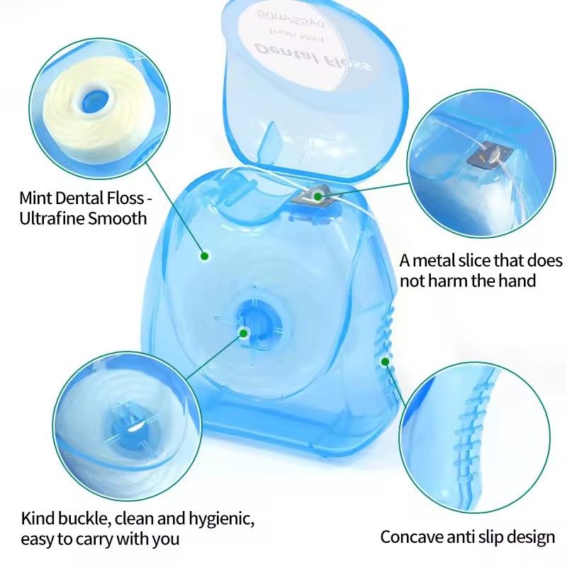 1pc Mint Floss Roll-Cleaning Teeth Gaps-Oral Care Tools-Home Oral Care Products