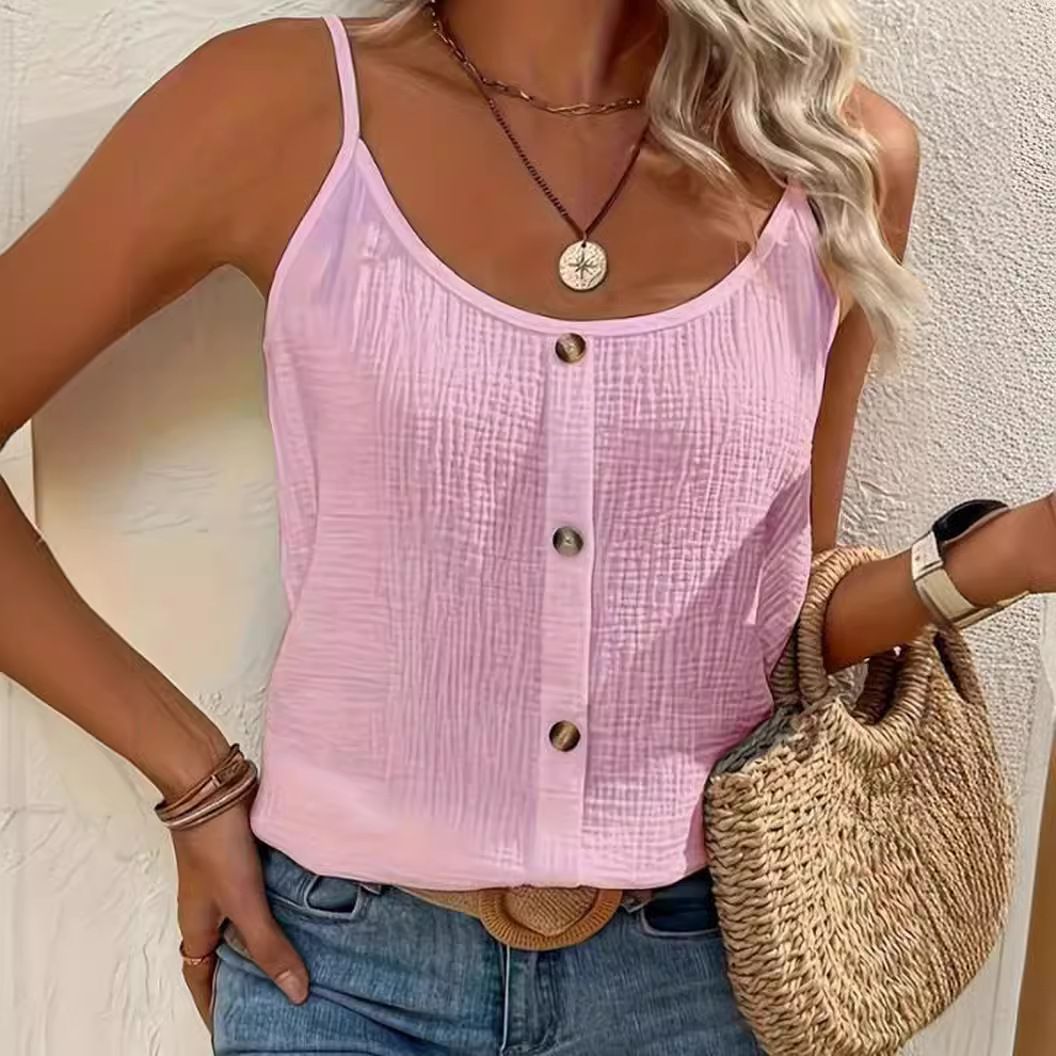 T shirt Women new fashion solid color sleeveless sling off shoulder loose casual v neck t-shirt women tshirt