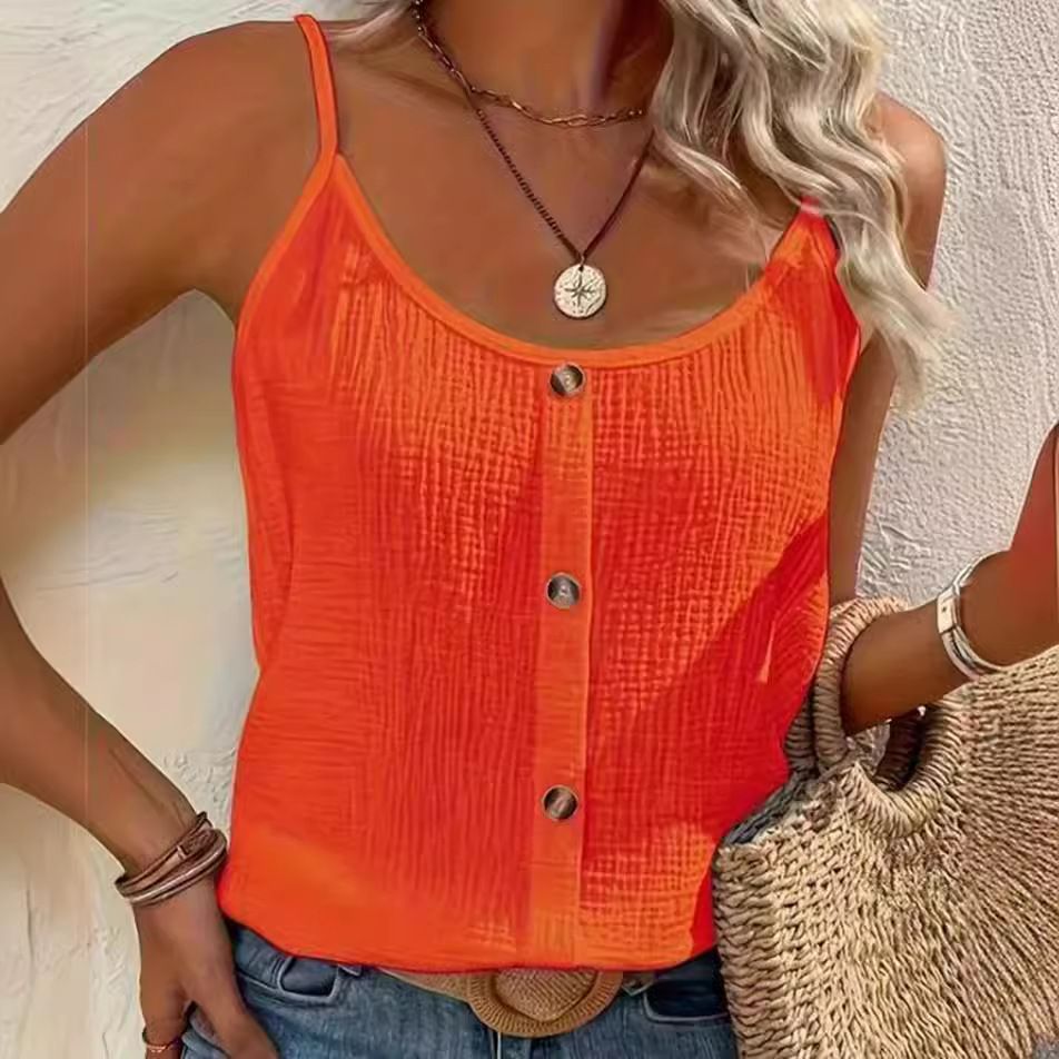 T shirt Women new fashion solid color sleeveless sling off shoulder loose casual v neck t-shirt women tshirt