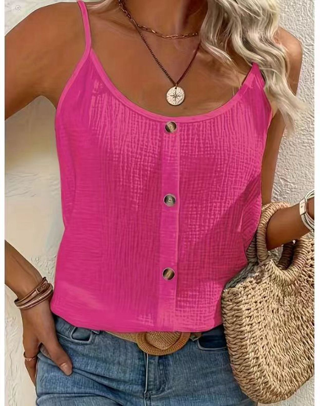 T shirt Women new fashion solid color sleeveless sling off shoulder loose casual v neck t-shirt women tshirt