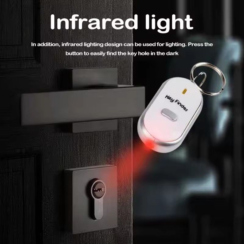 Key Finder Bluetooth-Compatible Smart Anti Lost Device Tag Keychain with Warning Alarm for Pet Wallet Security Protection E-126