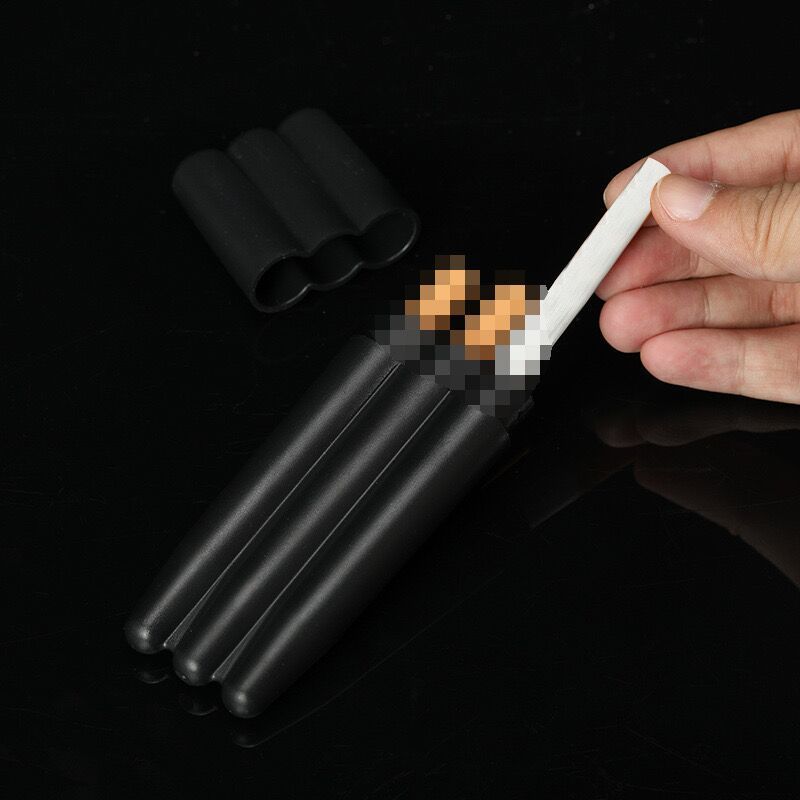 Cigarette box, storage tube, smoking accessories, cigar box, simple men's cigarette iron box, moisture-proof storage box