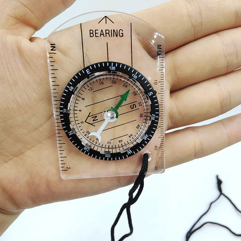 Outdoor Tactical Compass Sport Camping Hiking Compass Mountaineering Travel Professional Survival Compass Gadget Tools