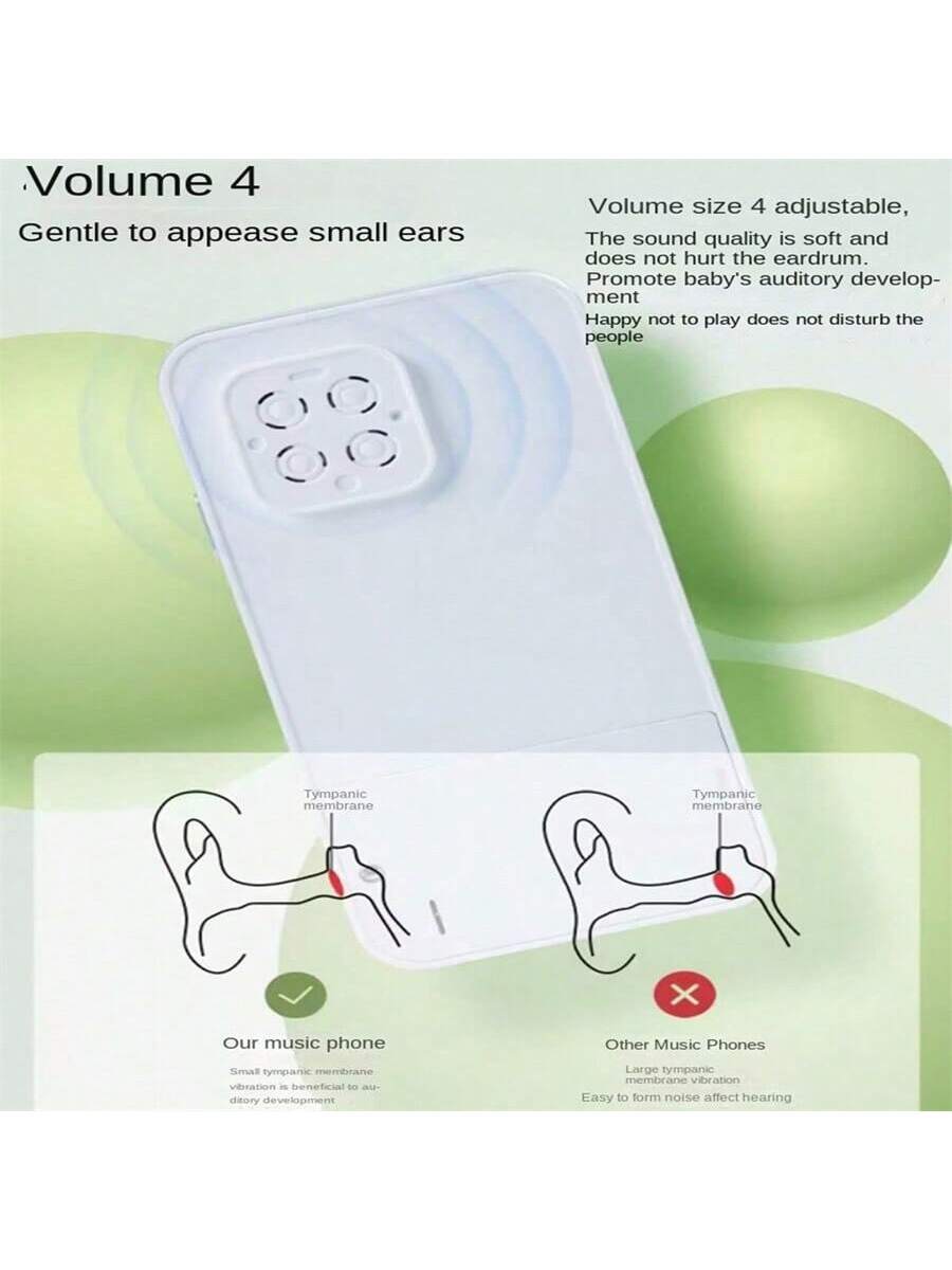 Children Simulation Music Touch Screen Phone Baby English Education Cognitive Phone Intelligent Multi-Functional Toy Model