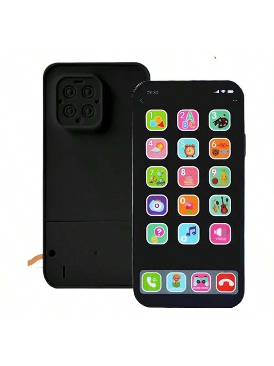 Children Simulation Music Touch Screen Phone Baby English Education Cognitive Phone Intelligent Multi-Functional Toy Model