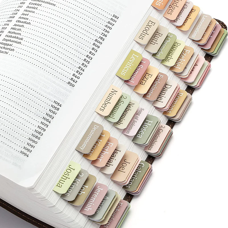 5 Sheet  Index Label Sticker Writable Removable Personalized Self-adhesive Bookmark Stickers StationeryC-528