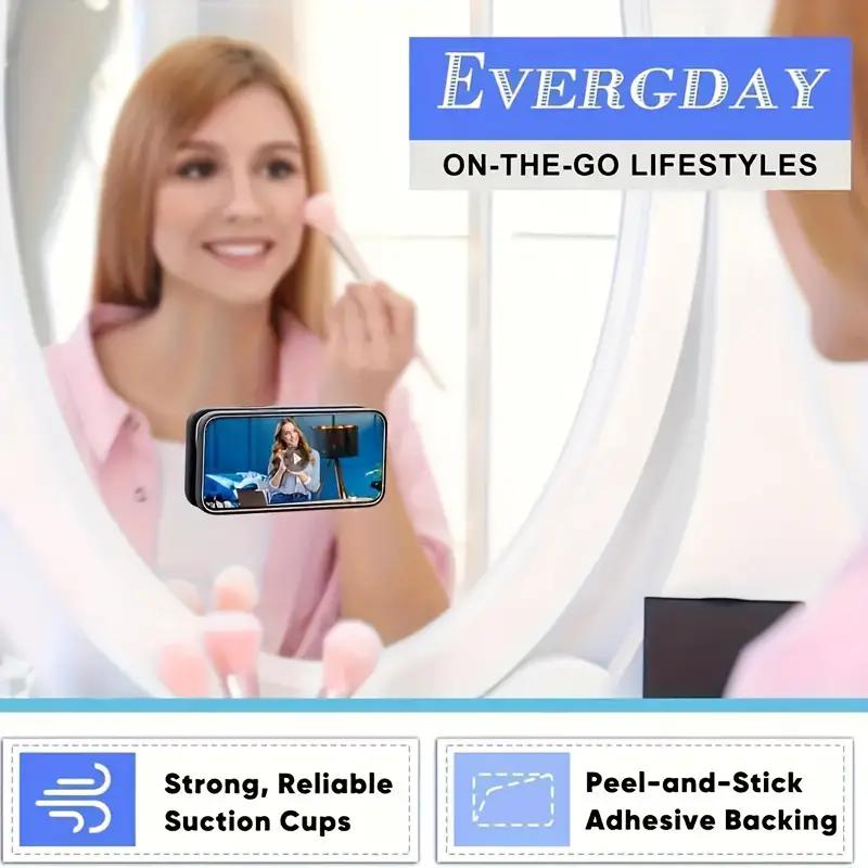 3pcs Strong Silicone Suction Phone Case Installation - Universal Compatible Phone Accessories Shower God Phone Stand