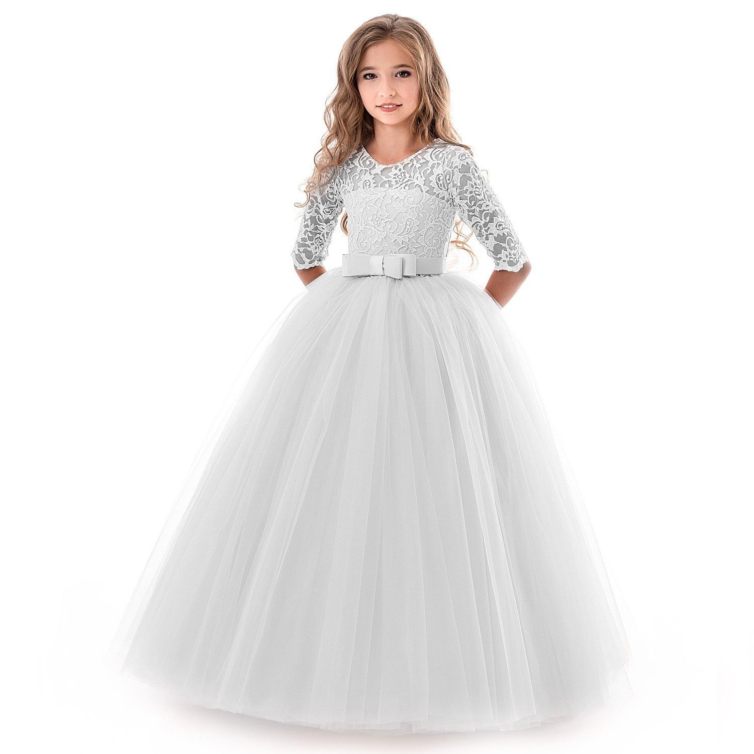 1pc Children's Princess Girl Party Dress Children's Christmas Dress Girl Birthday Dress