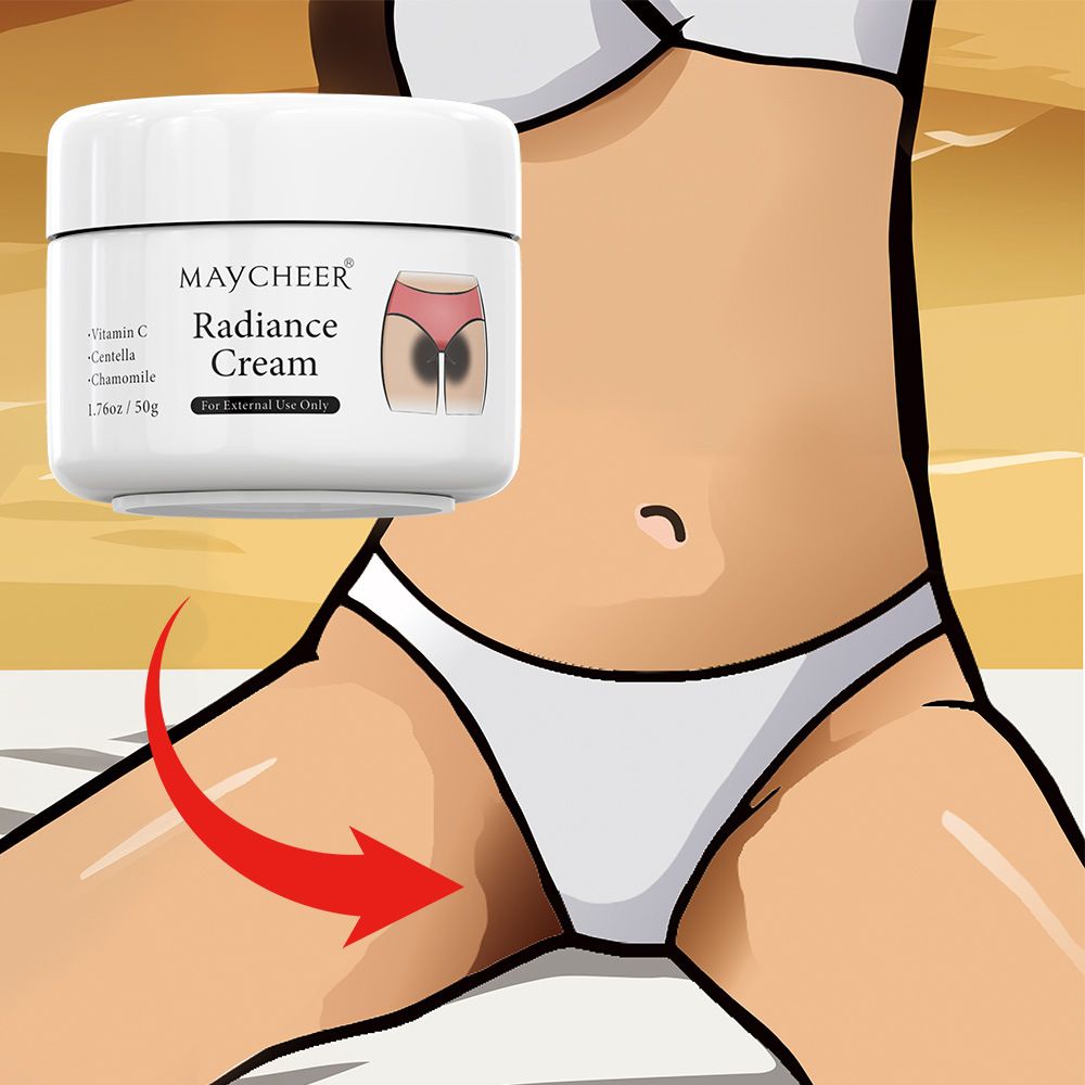 1PCWhitening Cream Private Parts Underarm Bleaching Serum Whiten Butt Knee Brighten Inner Thigh Intimate Parts Dark Remove Melanin