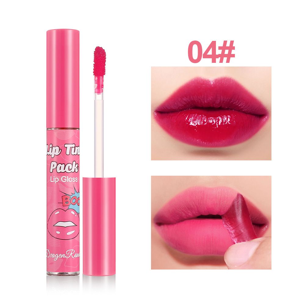 1pc peeling rose red lip color lip contour tattoo lip stain waterproof transfer anti peeling lipstick cosmetics view 9