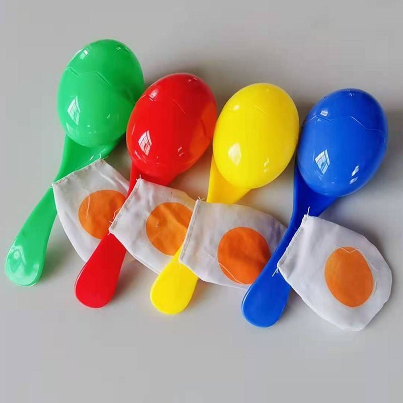 1pc Kindergarten Children's Early Education Outdoor Interactive Sensory Integration Training Game Egg Set Toy