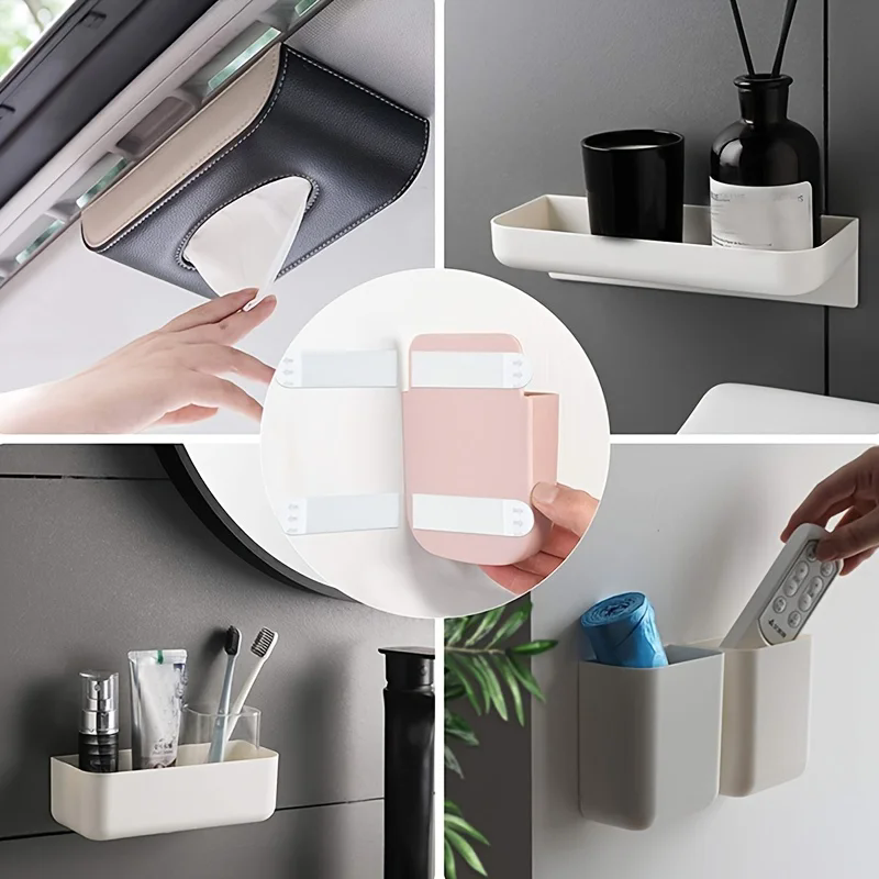 1pc seamless photo frame Velcro back adhesive 3m magic buckle wall seamless universal hook strong nail free sticker