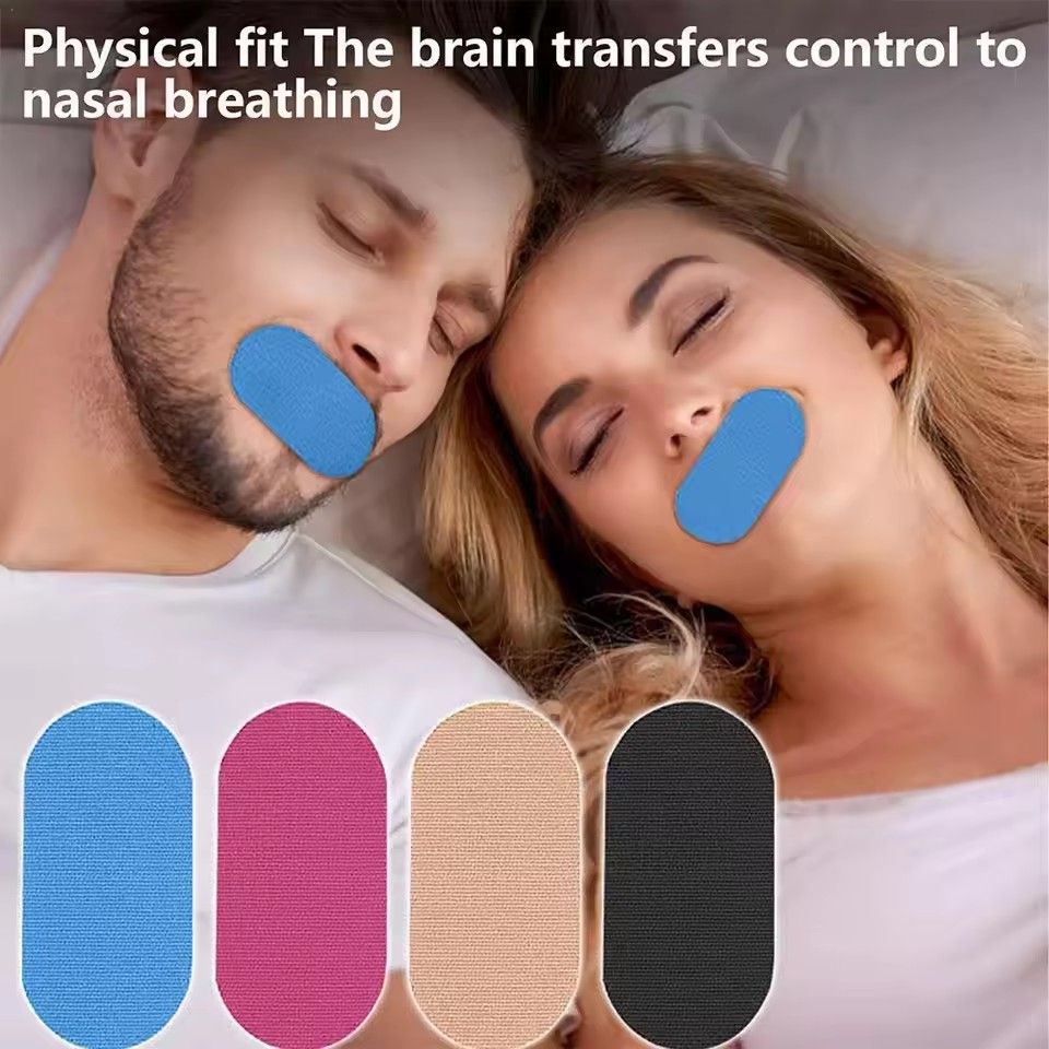 Anti Snoring Mouth Tape Sleep Strip Reduce Snore Prevent Mouth Breathing Improve Sleeping Stickers Night Stop Snoring Lip PatchC-615