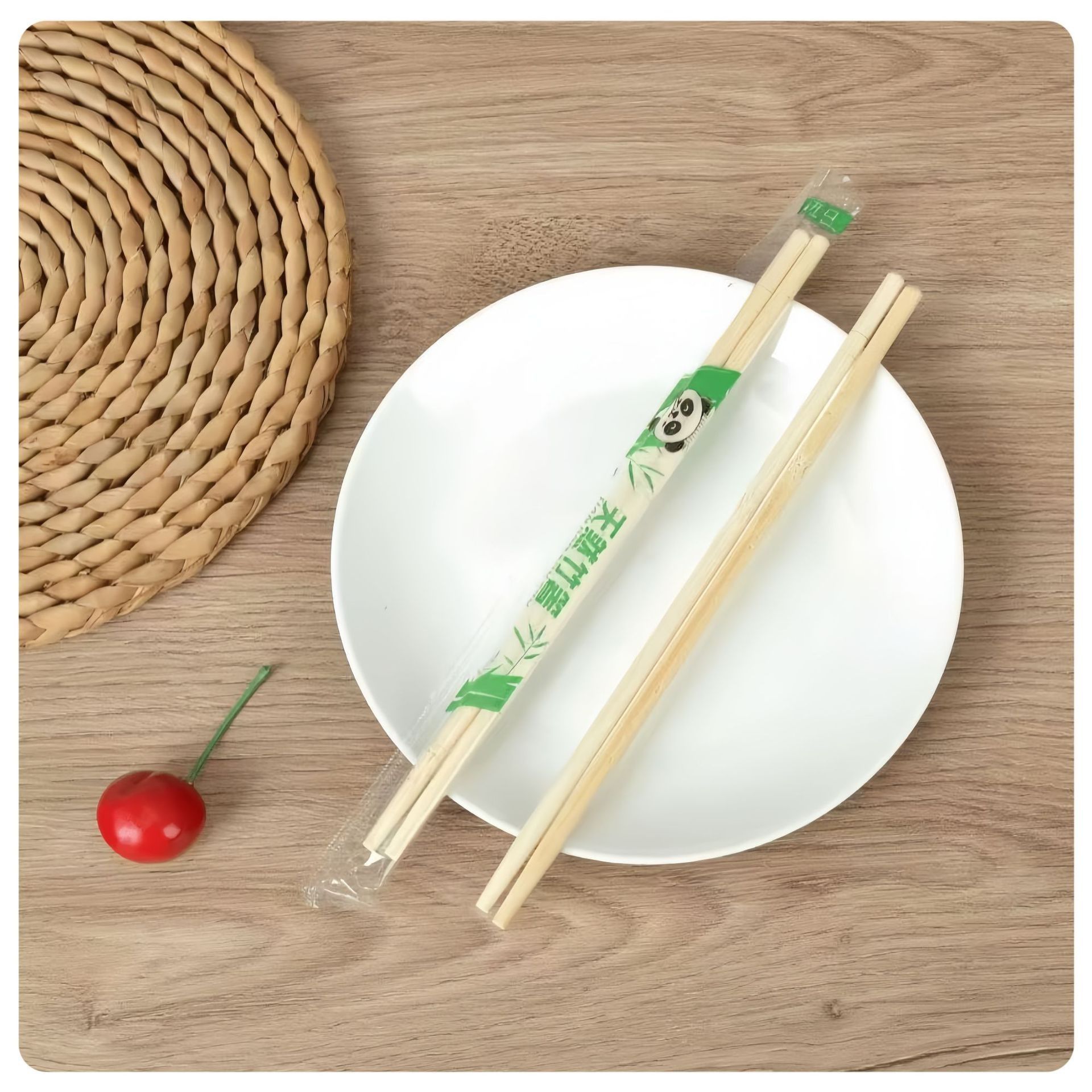 50 pairs disposable bamboo and wood chopsticks restaurant independent packaging chopsticks Hash sushi food stick tableware