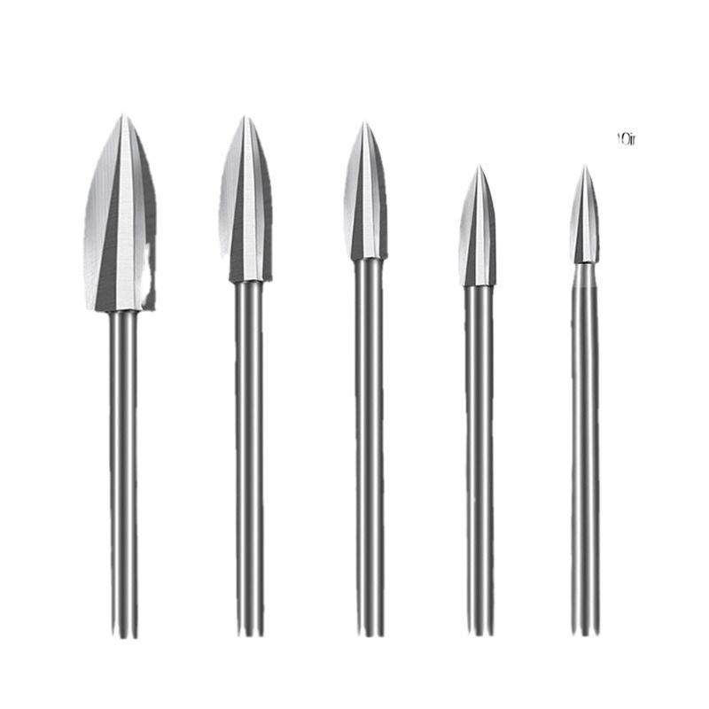 1 set of handle wood carving drill bits, milling cutters, white steel sharp edged woodworking tools, carving knives
