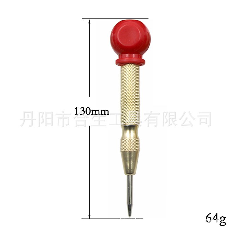 1pc spring type automatic center punch locator glass impactor window breaker punch centering punch punch tool