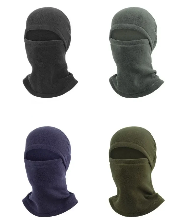 1pc Mask Winter Polar Coral Wool Men's Warm Neck Cap Warm Headcover Tactical Bicycle Sports Scarf Ski Hat