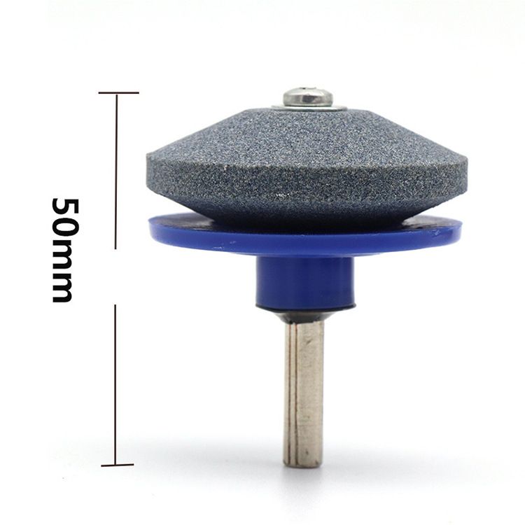 1pc grinding stone electric sharpener, wind powered lawn mower, wear-resistant sharpener, grinding head tool