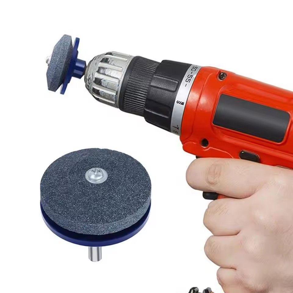 1pc grinding stone electric sharpener, wind powered lawn mower, wear-resistant sharpener, grinding head tool