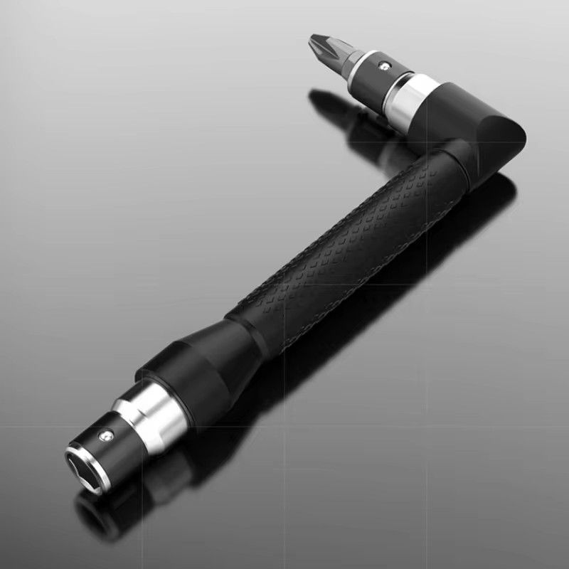 1pc multifunctional universal soft shaft ratchet screwdriver combination socket wrench L-shaped set hand drill accessories