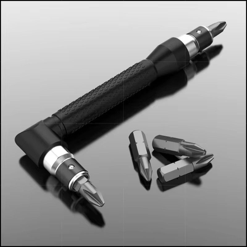 1pc multifunctional universal soft shaft ratchet screwdriver combination socket wrench L-shaped set hand drill accessories