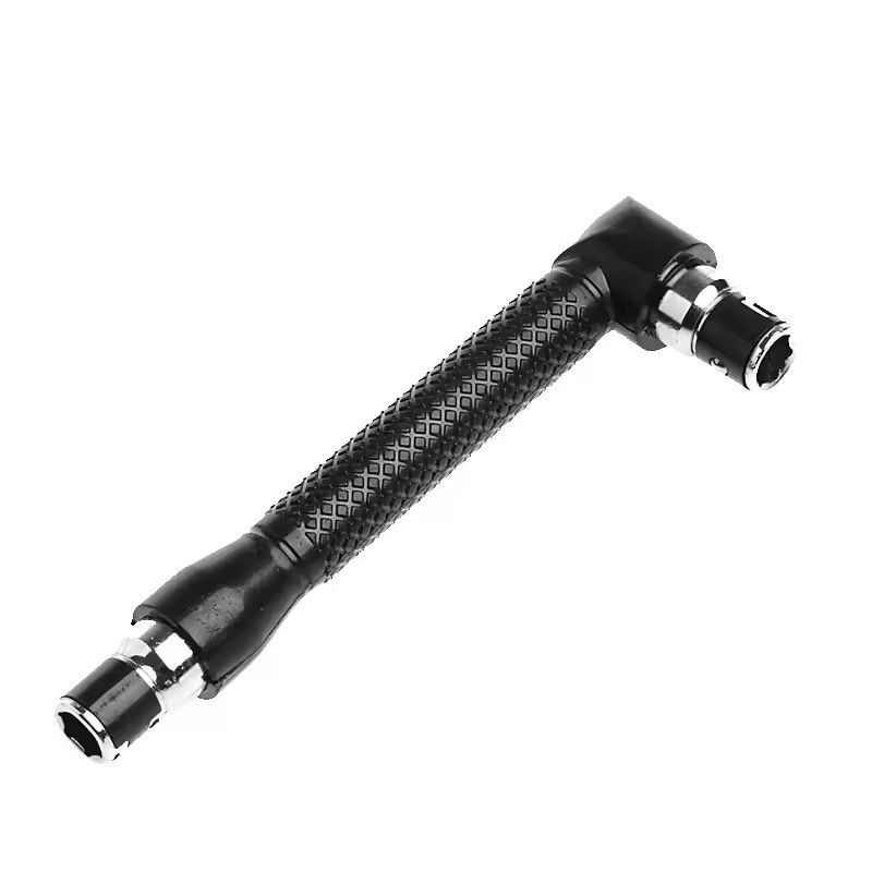 1pc multifunctional universal soft shaft ratchet screwdriver combination socket wrench L-shaped set hand drill accessories