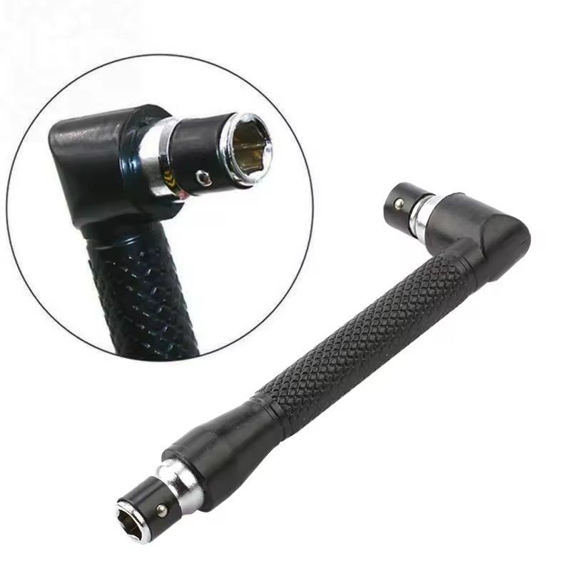 1pc multifunctional universal soft shaft ratchet screwdriver combination socket wrench L-shaped set hand drill accessories
