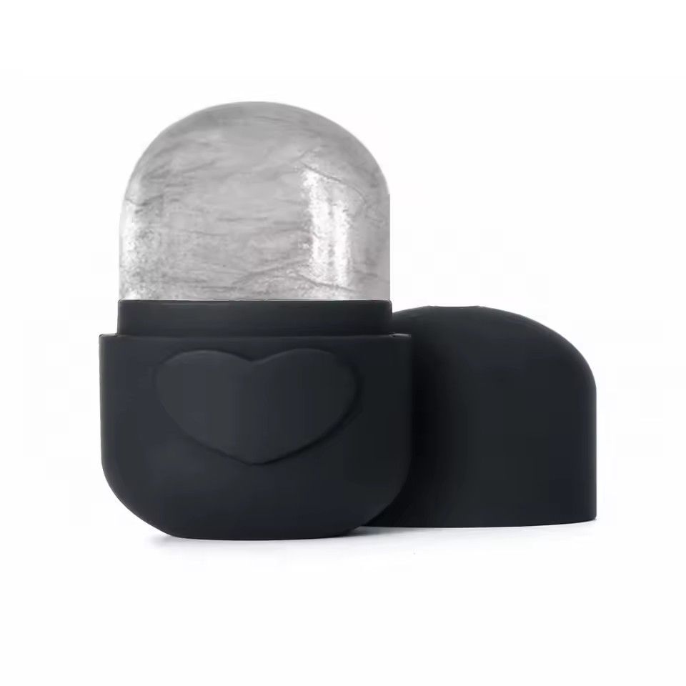 1pc Facial Ice Gel Skincare Facial Ice Massage Ice Roller Heart shaped Capsule Ice Gel Mold