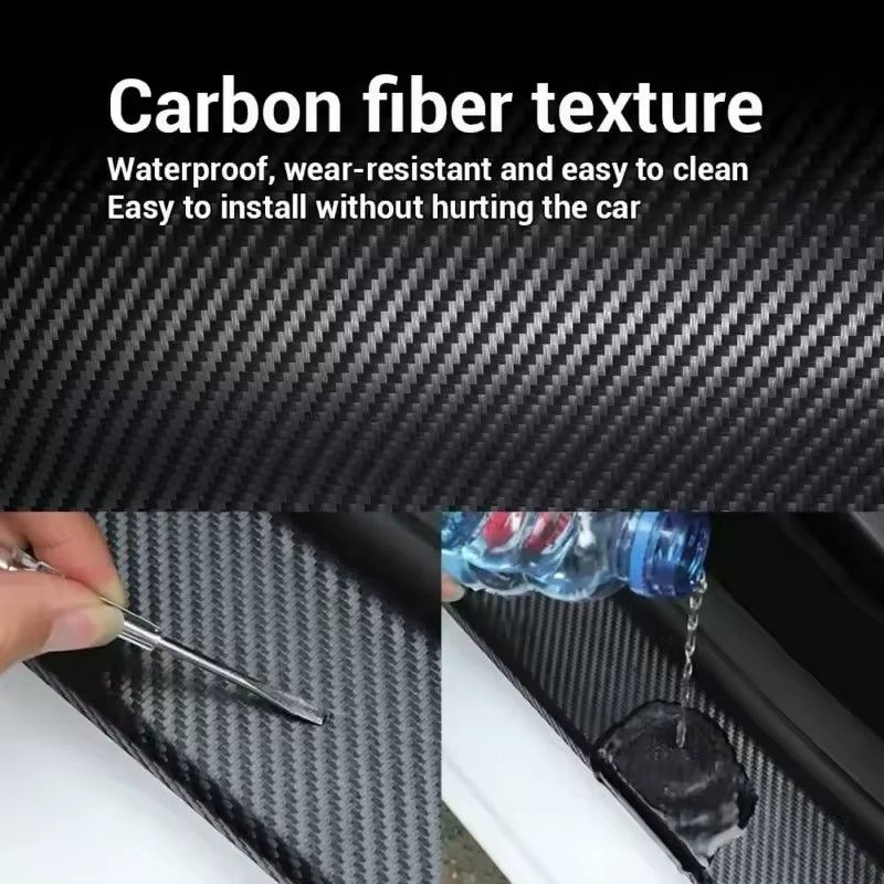 5cm*3 M 1 pc of carbon fiber tape, car sticker, cloth base tape, waterproof decorative mask adhesive