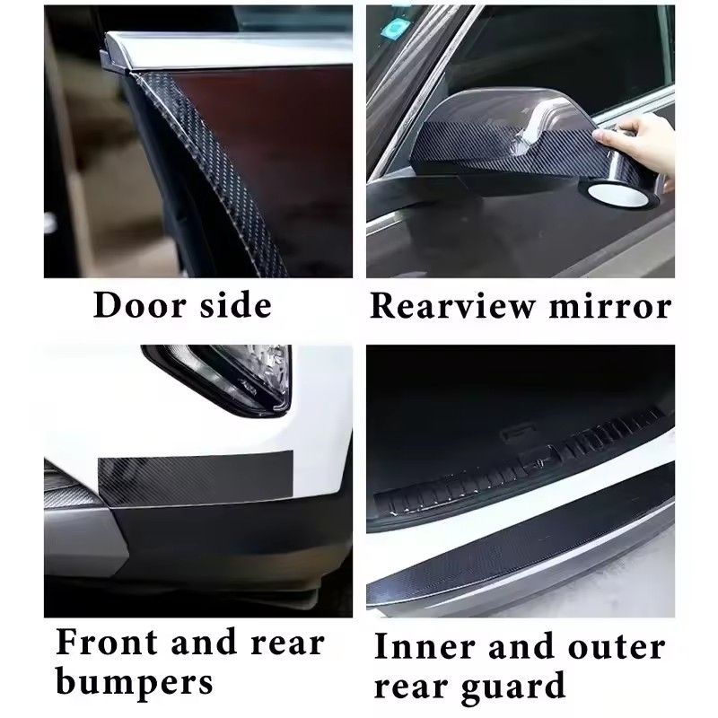 5cm*3 M 1 pc of carbon fiber tape, car sticker, cloth base tape, waterproof decorative mask adhesive